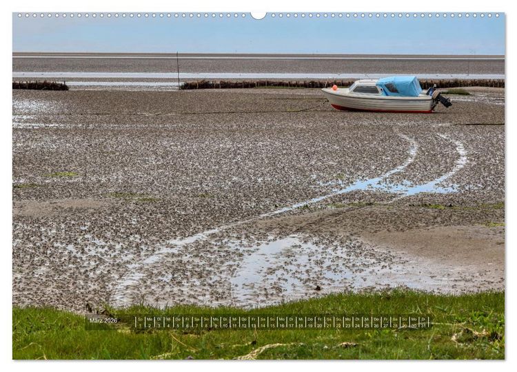 Produktbild: Mand&oslash; - Perle im d&auml;nischen Wattenmeer (Wandkalender 2026 DIN A2 quer), CALVENDO Monatskalender