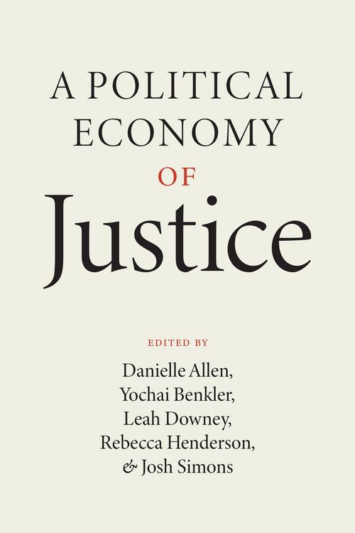 Produktbild: Political Economy of Justice