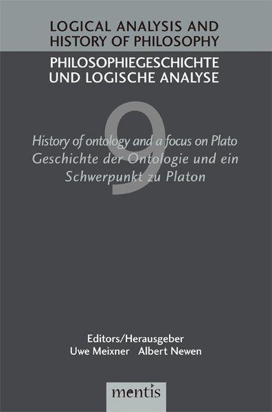 Produktbild: History of ontology and a focus on Plato/Geschichte der Ontologie und ein Schwerpunkt zu Platon