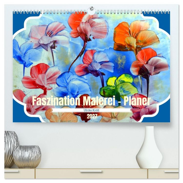 Produktbild: Faszination Malerei - Planer (hochwertiger Premium Wandkalender 2027 DIN A2 quer), Kunstdruck in Hochglanz