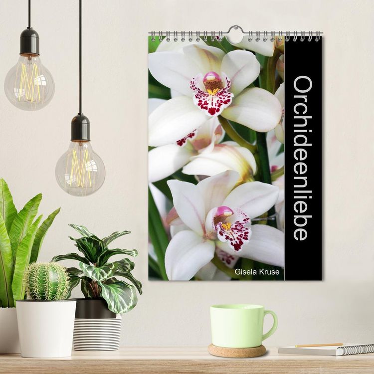 Produktbild: Orchideenliebe (Wandkalender 2026 DIN A4 hoch), CALVENDO Monatskalender