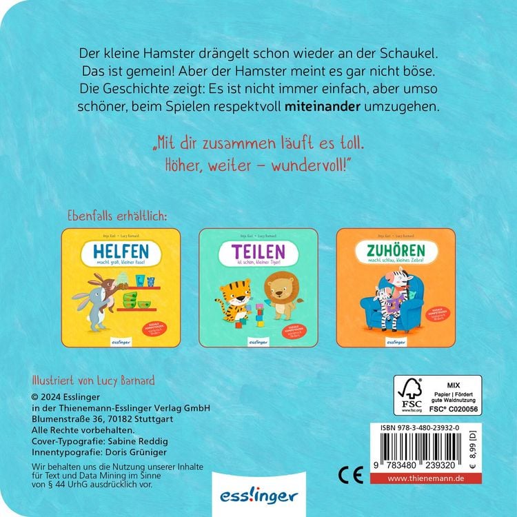 Produktbild: Miteinander macht Spa&szlig;, kleine Maus!
