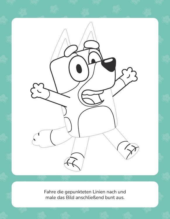 Produktbild: Bluey R&auml;tsel-Mal-Spa&szlig;
