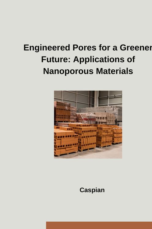 Produktbild: Engineered Pores for a Greener Future: Applications of Nanoporous Materials