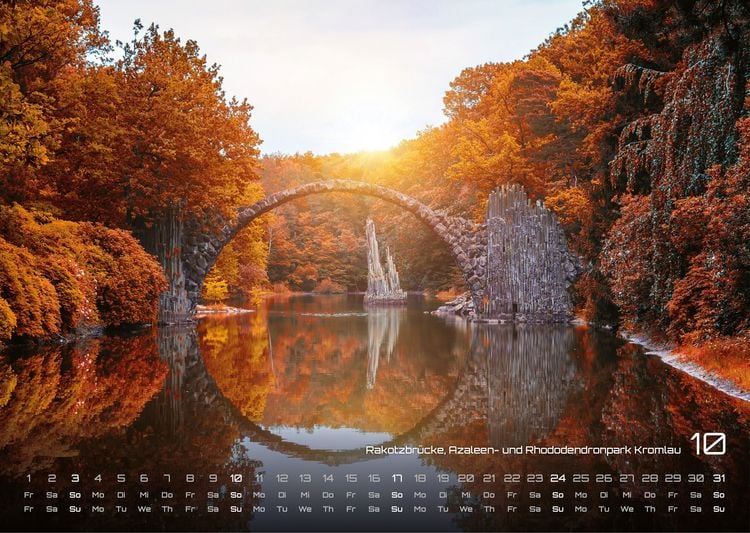 Produktbild: Deutschland - eine Reise zu bezaubernden Landschaften und Sehensw&uuml;rdigkeiten - 2027 - Kalender DIN A3