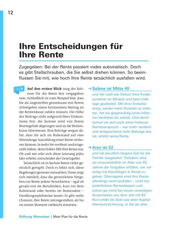 Produktbild: Meine Rente