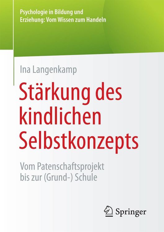 Produktbild: St&auml;rkung des kindlichen Selbstkonzepts
