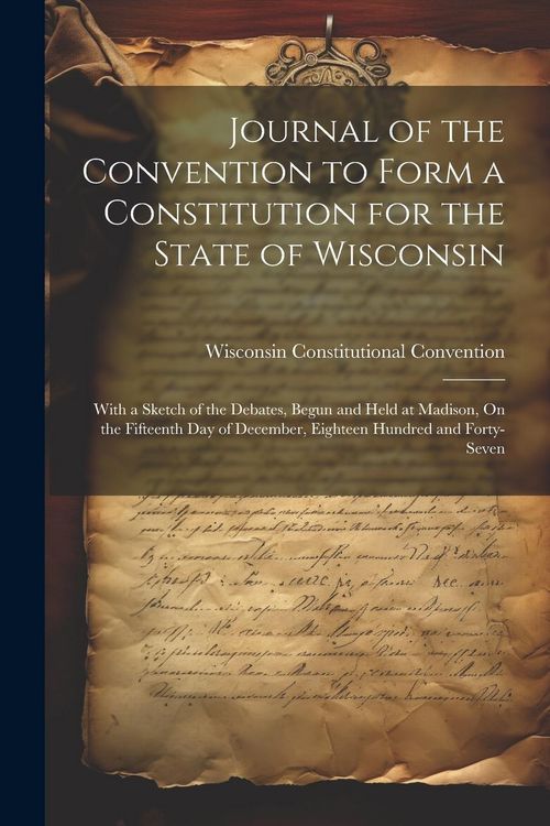 Produktbild: Journal of the Convention to Form a Constitution for the State of Wisconsin: With a Sketch of the Debates, Begun and Held at Madison, On the Fifteenth