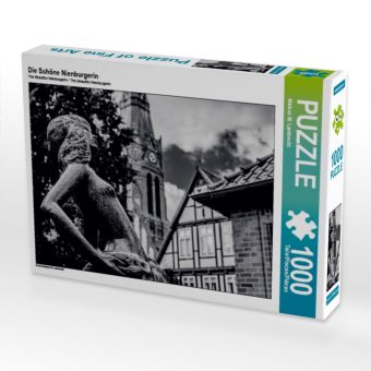 Produktbild: CALVENDO Puzzle Die Sch&ouml;ne Nienburgerin 1000 Teile Puzzle quer | 1000 Teile Lege-Gr&ouml;&szlig;e 64 &times; 48 cm Foto-Puzzle f&uuml;r gl&uuml;ckliche Stunden