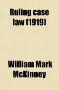 Produktbild: Ruling Case Law (1919)