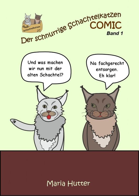 Produktbild: Der schnurrige Schachtelkatzen Comic - Band 1