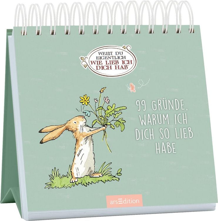 Produktbild: Wei&szlig;t du eigentlich, wie lieb ich dich hab? 99 Gr&uuml;nde, warum ich dich so lieb habe
