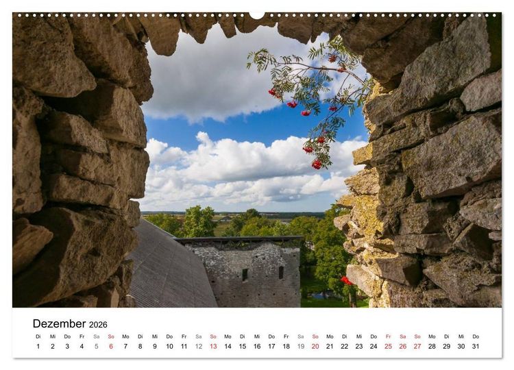 Produktbild: Der Nordwesten Estlands (hochwertiger Premium Wandkalender 2026 DIN A2 quer), Kunstdruck in Hochglanz