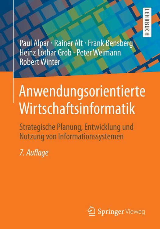 Produktbild: Anwendungsorientierte Wirtschaftsinformatik