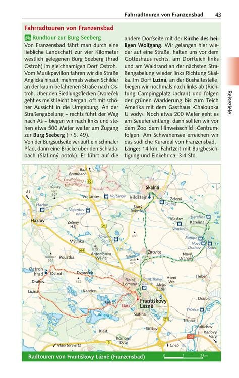 Produktbild: TRESCHER Reisef&uuml;hrer B&ouml;hmisches B&auml;derdreieck