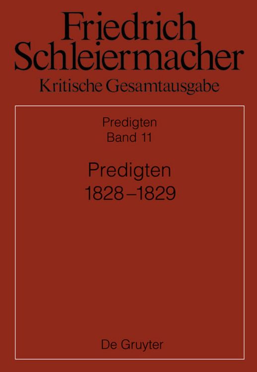 Produktbild: Predigten 1828-1829