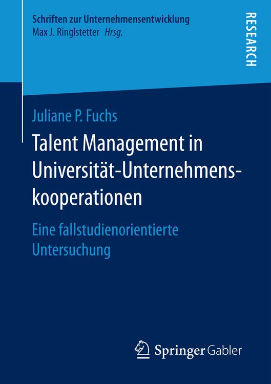 Produktbild: Talent Management in Universit&auml;t-Unternehmenskooperationen