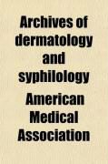 Produktbild: Archives of Dermatology and Syphilology