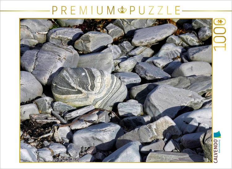 Produktbild: CALVENDO Puzzle Ein Motiv aus dem Kalender Die Kunst der Steine - Familienplaner hoch | 1000 Teile Lege-Gr&ouml;&szlig;e 64x48cm Foto-Puzzle f&uuml;r gl&uuml;ckliche Stund