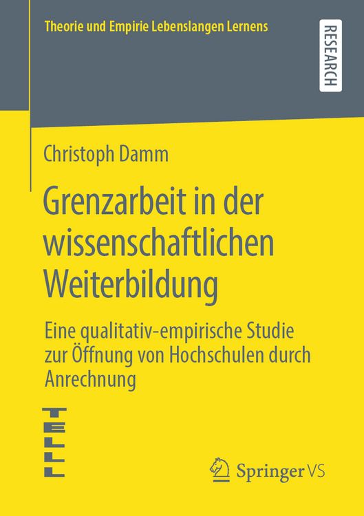 Produktbild: Grenzarbeit in der wissenschaftlichen Weiterbildung