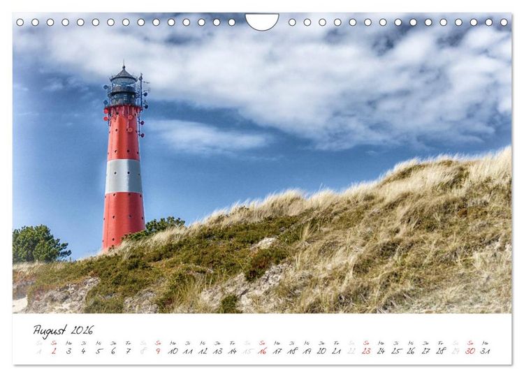 Produktbild: Sylt (Wandkalender 2026 DIN A4 quer), CALVENDO Monatskalender