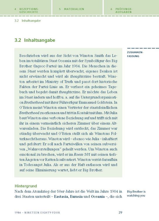 Produktbild: 1984 - Nineteen Eighty-Four von George Orwell