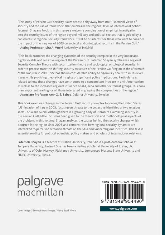 Produktbild: Security in the Persian Gulf Region