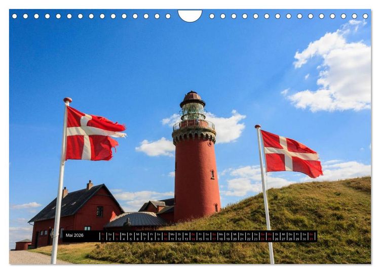 Produktbild: D&auml;nemark Impressionen (Wandkalender 2026 DIN A4 quer), CALVENDO Monatskalender