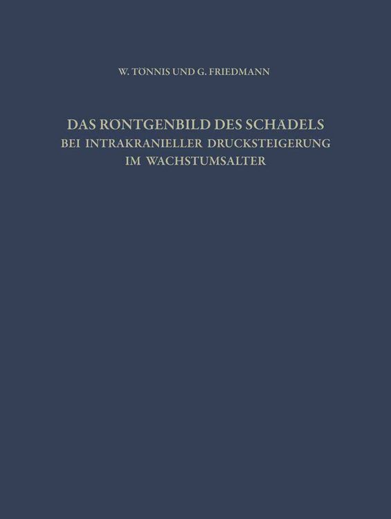 Produktbild: Das R&ouml;ntgenbild des Sch&auml;dels bei Intrakranieller Drucksteigerung im Wachstumsalter