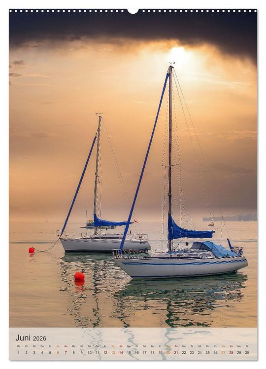 Produktbild: Segeln - meine Leidenschaft (Wandkalender 2026 DIN A2 hoch), CALVENDO Monatskalender