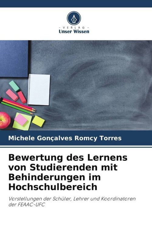 Produktbild: Bewertung des Lernens von Studierenden mit Behinderungen im Hochschulbereich