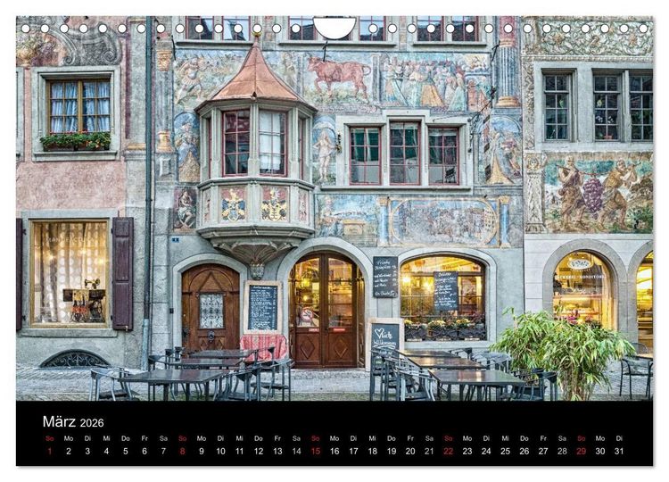Produktbild: Von Schaffhausen zum S&auml;ntis (Wandkalender 2026 DIN A4 quer), CALVENDO Monatskalender