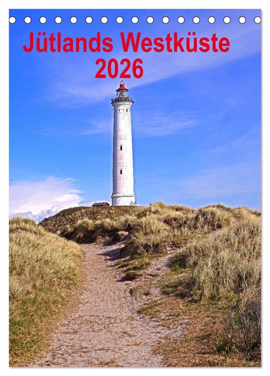 Produktbild: J&uuml;tlands Westk&uuml;ste 2026 (Tischkalender 2026 DIN A5 hoch), CALVENDO Monatskalender