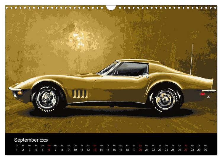 Produktbild: DIE GLORREICHEN ZW&Ouml;LF (Wandkalender 2026 DIN A3 quer), CALVENDO Monatskalender