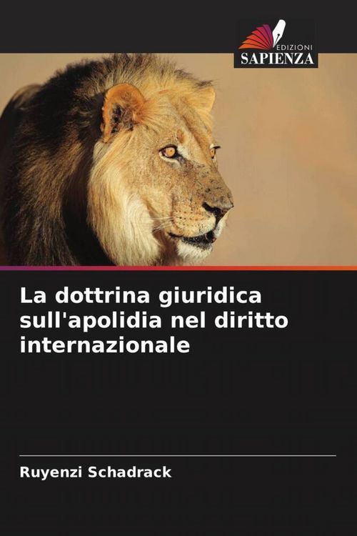 Produktbild: La dottrina giuridica sull'apolidia nel diritto internazionale