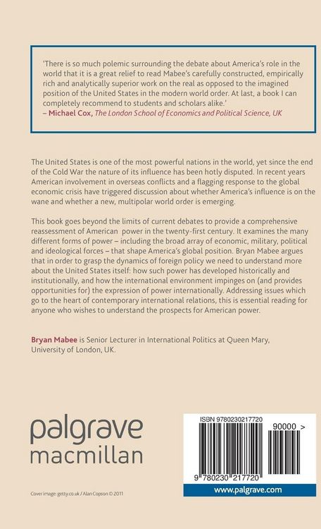 Produktbild: Understanding American Power