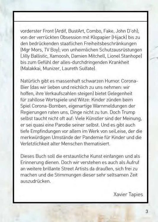 Produktbild: Street Art in Zeiten von Corona
