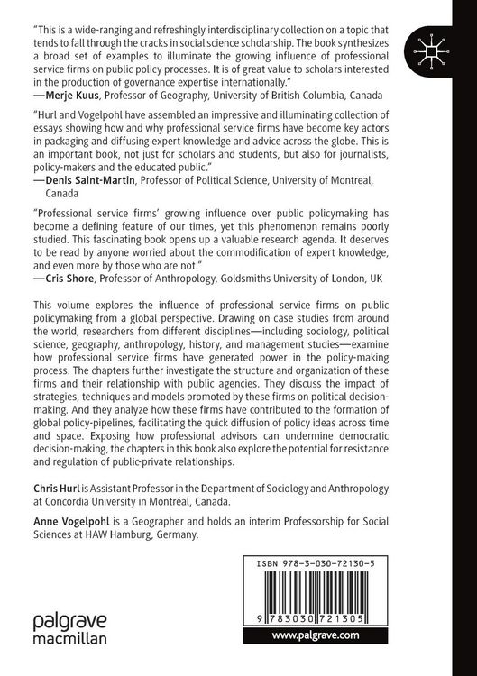 Produktbild: Professional Service Firms and Politics in a Global Era