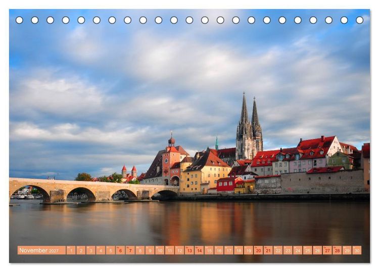 Produktbild: Wo Bayern am sch&ouml;nsten ist (Tischkalender 2027 DIN A5 quer), CALVENDO Monatskalender