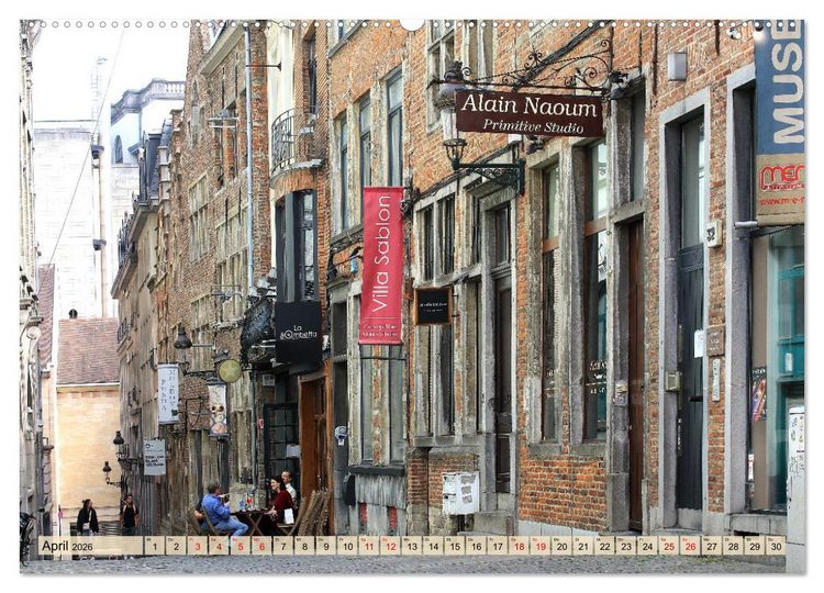 Produktbild: Br&uuml;ssel - Spannende Metropole (Wandkalender 2026 DIN A2 quer), CALVENDO Monatskalender