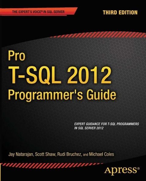 Produktbild: Pro T-SQL 2012 Programmer's Guide