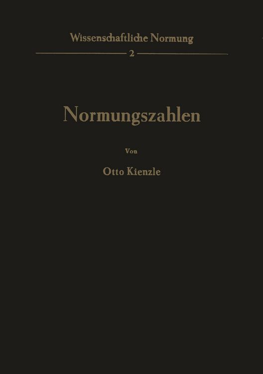 Produktbild: Normungszahlen