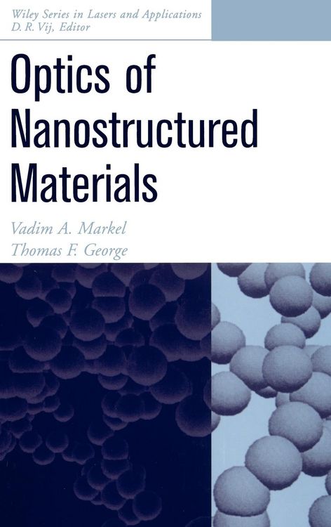 Produktbild: Optics of Nanostructured Materials