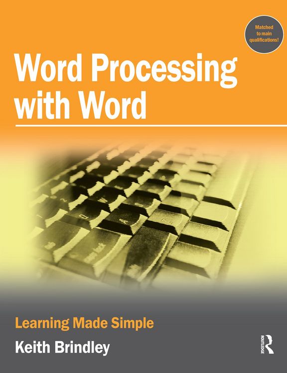 Produktbild: Brindley, K: Word Processing with Word