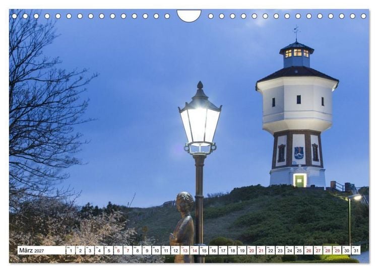 Produktbild: Langeoog - Momente einer Reise (Wandkalender 2027 DIN A4 quer), CALVENDO Monatskalender