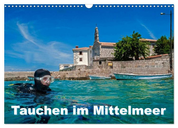 Produktbild: Tauchen im Mittelmeer (Wandkalender 2026 DIN A3 quer), CALVENDO Monatskalender