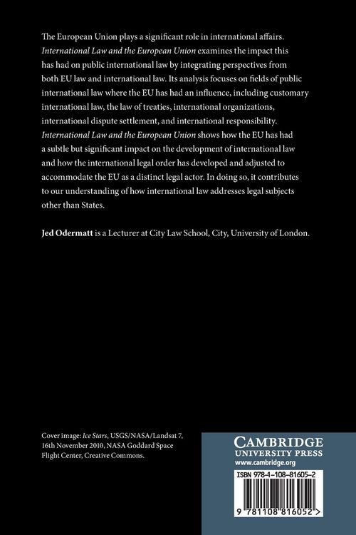 Produktbild: International Law and the European Union