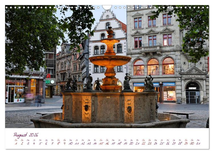 Produktbild: Braunschweig Im Zeichen des L&ouml;wen (Wandkalender 2026 DIN A3 quer), CALVENDO Monatskalender