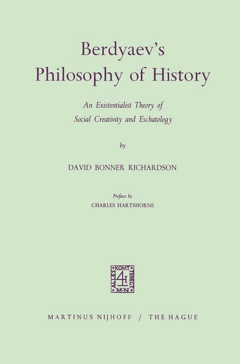 Produktbild: Berdyaev&rsquo;s Philosophy of History