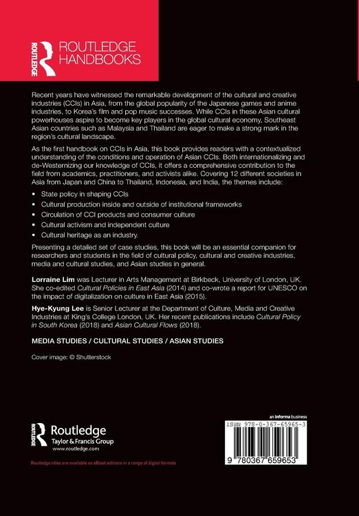 Produktbild: Routledge Handbook of Cultural and Creative Industries in Asia